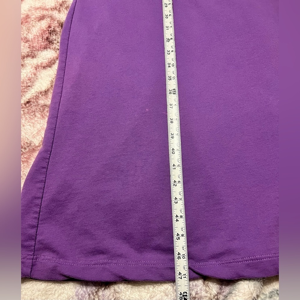 Dreams & Co Purple Hooded Zip-Up Robe Women’s size 1x - Picture 7 of 7